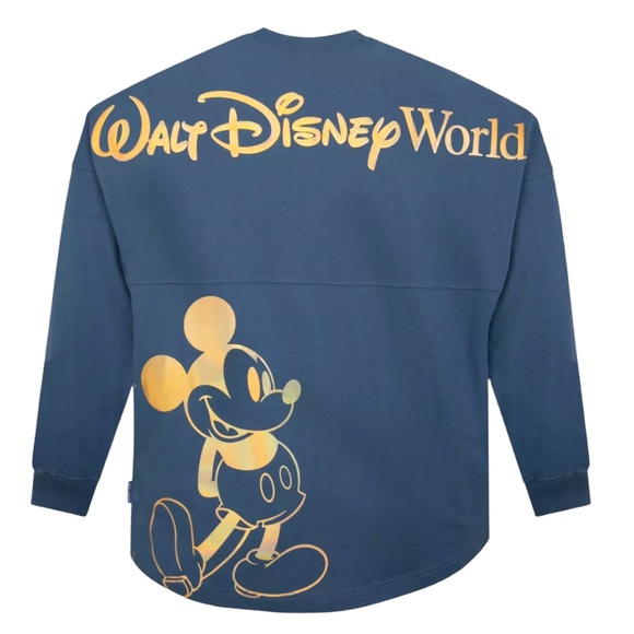 Disney Parks Walt Disney World 50th Mickey Mouse EARidescent Spirit Jersey S - Picture 5 of 6